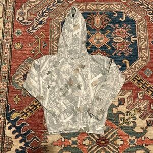 Abercrombie Kids Camo Hoodie Hooded Sweatshirt size 7/8 A&F Essentialals